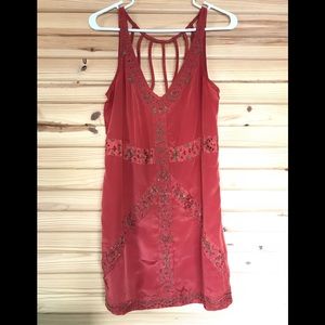 Flapper Beaded Dress Ecote Small Urban Outfitters
